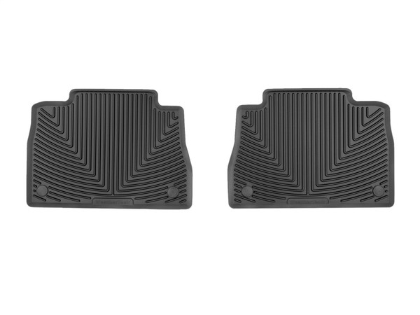 WeatherTech 21-24 Mercedes-Benz AMG GLE 53 / 21-23 GLE 63S Coupe All-Weather Rear Floor Mats - Black - W641 Photo - Primary