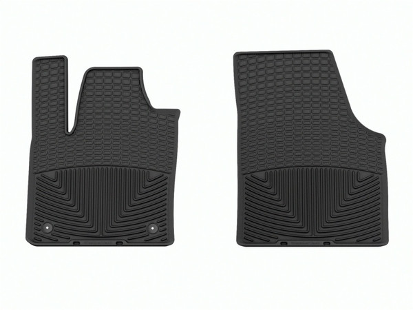 WeatherTech 18-24 Volkswagen Atlas (Incl. 20-24 Cross Sport) Front Rubber Mats - Black - W655 Photo - Primary