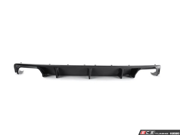 Audi B9 S4 Rear Diffuser - Gloss Black - ES#4056580