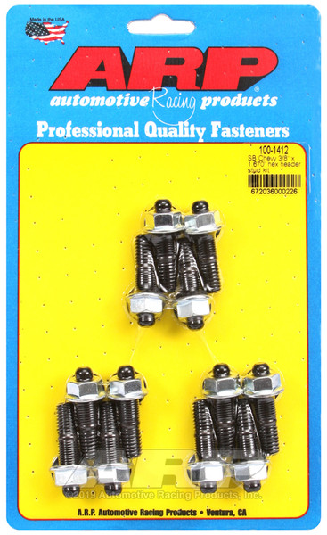 ARP SB Chevy 3/8 x 1.670in Hex Header Stud Kit - 100-1412 Photo - Primary