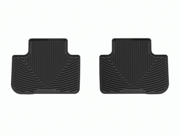 WeatherTech 20-24 BMW X3M/X4M Incl. Competition Rear All-Weather Floor Mats - Black - W660 Photo - Primary