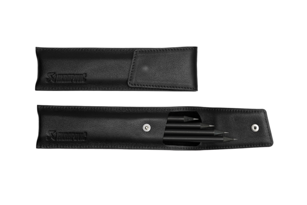 Akrapovic Leather Pencil Case - Black - 801726 User 1
