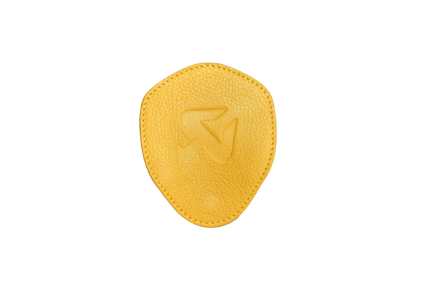 Akrapovic Leather Headphones Case - Yellow - 801727 User 1