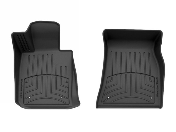 WeatherTech 19-25 BMW 330i Front FloorLiner HP - Black - 4415301IM Photo - Primary