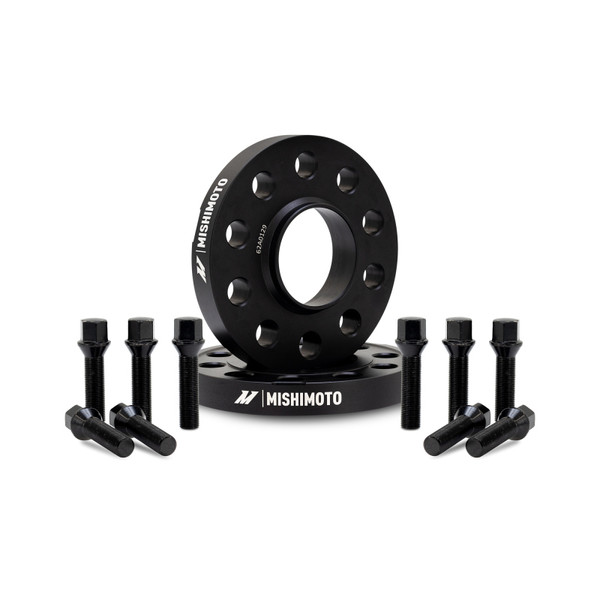 Mishimoto Wheel Spacers - 5x120 - 72.6 - 15 - M14 - Black - MMWS-014-150BK Photo - Primary