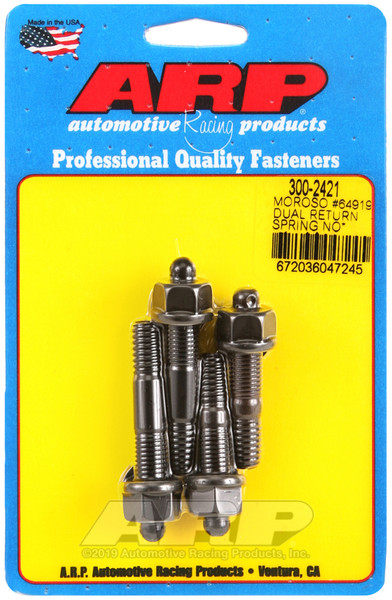 ARP Moroso 64919 dual return spring no spacer plate pro series carb stud kit - 300-2421 Photo - Primary