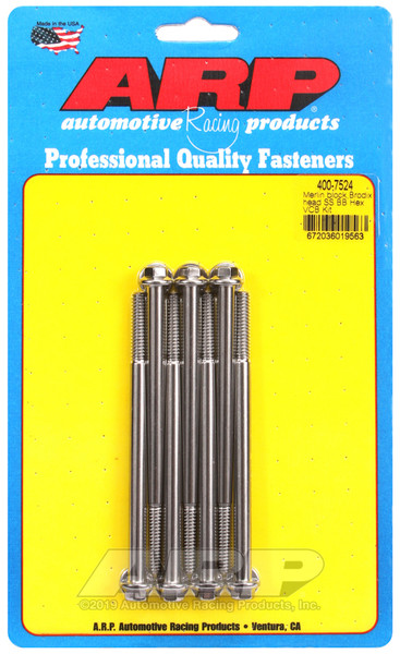 ARP Merlin block, Brodix head BB  hex valve cover bolt kit - 400-7524 Photo - Primary