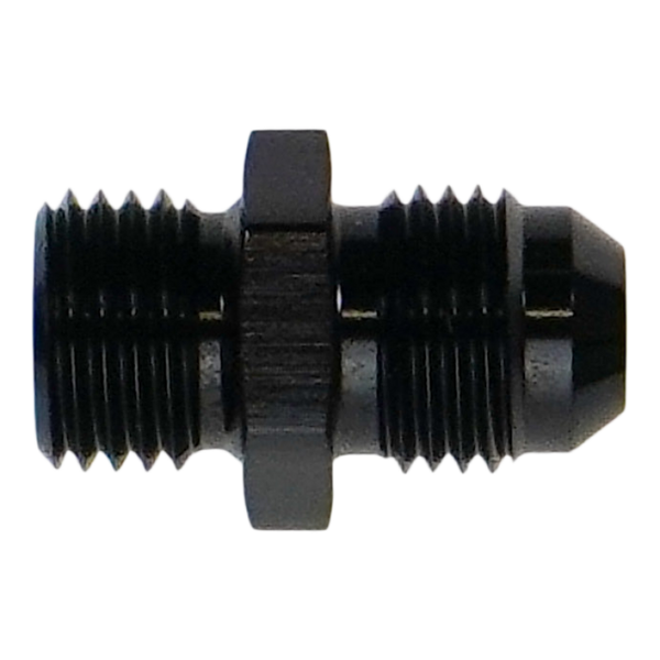 DeatschWerks 6AN Male Flare to M14x1.5 Male Inverted Flare Adapter - 6-02-0640-B Photo - Primary