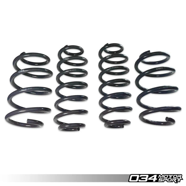 Dynamic+ Lowering Springs for 8P Audi A3 3.2 VR6 - 034-404-1024