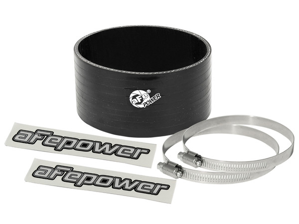 afe Magnum FORCE Intake Coupling Kit (4 IN ID x 2 IN L) Straight Coupler - Black - 59-00092 Photo - Primary