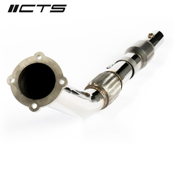 CTS Turbo MK4 1.8T Downpipe High-Flow Cat - CTS-EXH-DP-0002-CAT