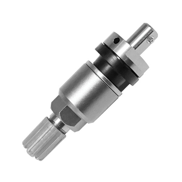 Titan Grey Metal Press-in Valve for 1-Sensor - CV-002