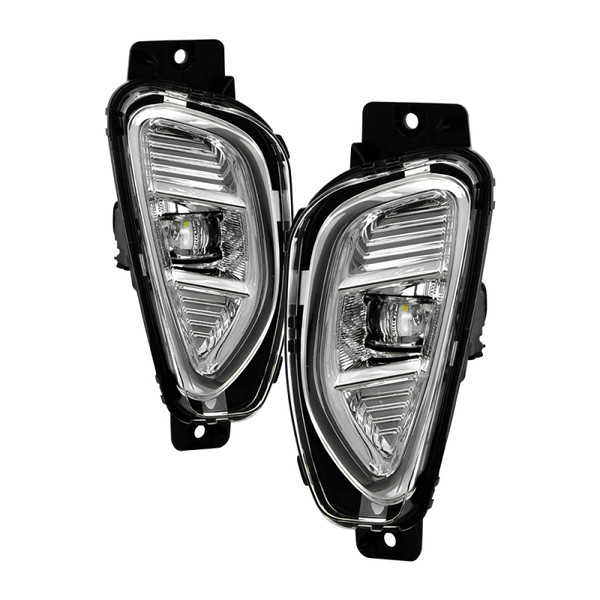 Spyder 20-22 Ford Escape OEM Style LED Fog Lights w/Switch - Clear (FL-FESC20-LED-C) - 9051074 Photo - Primary