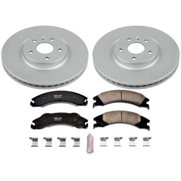 Power Stop 17-18 Ford E-450 Super Duty Rear Z17 Coated Brake Kit - CRK4719 Photo - Primary