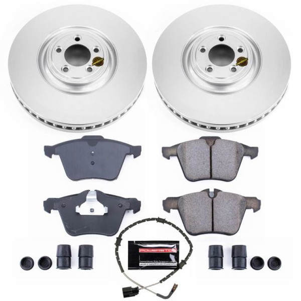 Power Stop 2018 Jaguar XJ Front Z23 Coated Brake Kit - CRK8039 Photo - Primary