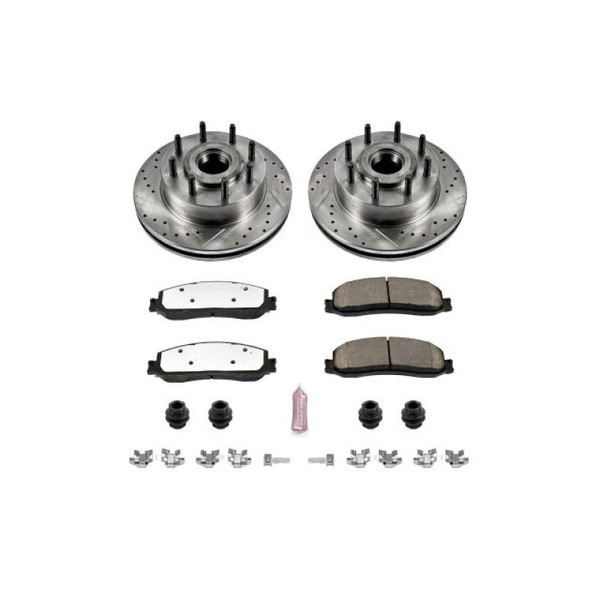 Power Stop 2012 Ford F-350 Super Duty Front Z36 Truck & Tow Brake Kit - K6550-36 Photo - Primary