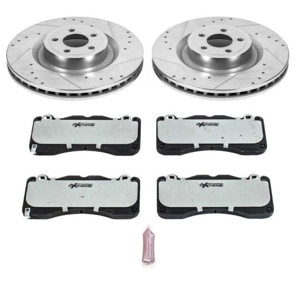 Power Stop 15-22 Ford Mustang Front Z26 Street Brake Kit - K6811-26 Photo - Primary