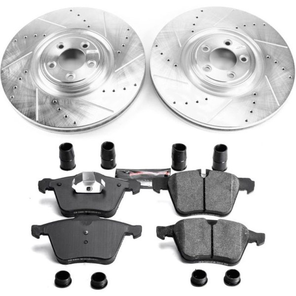 Power Stop 2018 Jaguar XJ Front Z23 Evolution Brake Kit - K8039 Photo - Primary