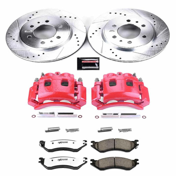 Power Stop 2009 Ford F-150 Front Z36 Truck & Tow Kit w/Cals - KC5336-36 Photo - Primary