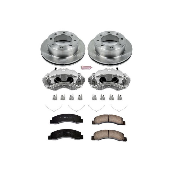 Power Stop 99-00 Ford F-350 Super Duty Rear Autospecialty Kit w/Cals - KCOE1889 Photo - Primary