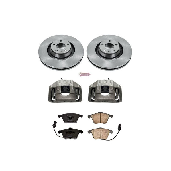 Power Stop 05-11 Audi A6 Quattro Front Autospecialty Kit w/Cals - KCOE5277 Photo - Primary