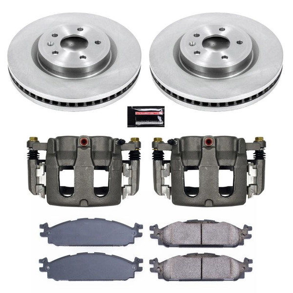 Power Stop 11-19 Lincoln MKT Front Autospecialty Kit w/Cals - KCOE5583 Photo - Primary