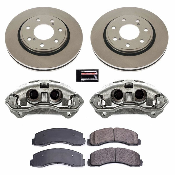 Power Stop 12-14 Ford F-150 Front Autospecialty Kit w/Cals - KCOE5972A Photo - Primary