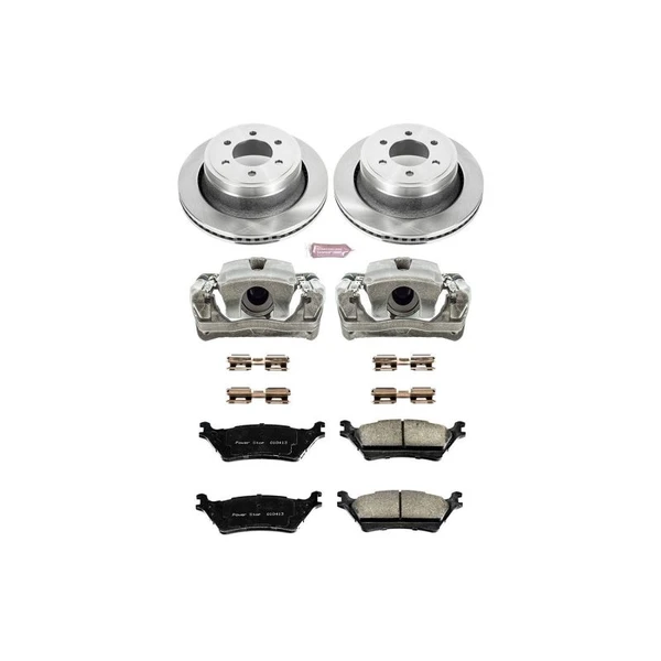Power Stop 12-18 Ford F-150 Rear Autospecialty Kit w/Cals - KCOE6271 Photo - Primary