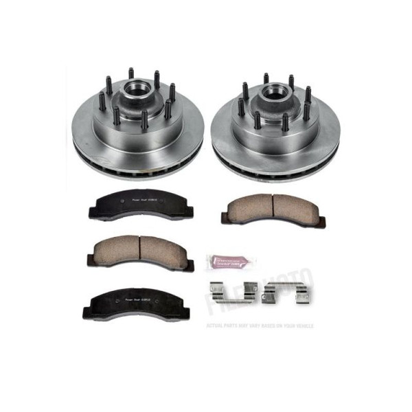 Power Stop 99-02 Ford F-350 Super Duty Front Autospecialty Brake Kit - KOE1893 Photo - Primary
