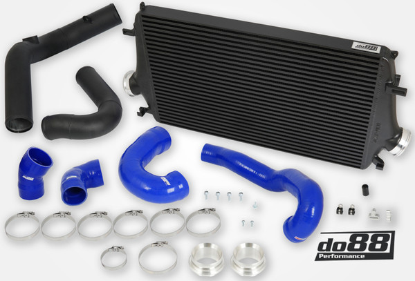 do88 10-11 SAAB NG 9-5 2.8T/Turbo6 BigPack Intercooler Kit w/Blue Hoses - BIG-330-B Photo - Primary