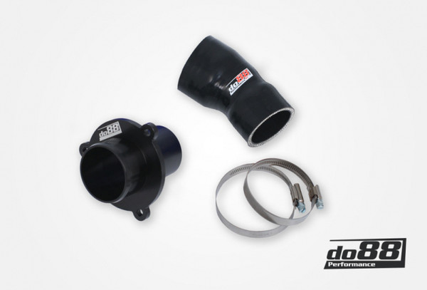 do88 VAG 1.8/2.0 TSI (MQB) Turbo Muffler Delete OEM Pressure Pipes Black Hose - CP-110S-OEM Photo - Primary