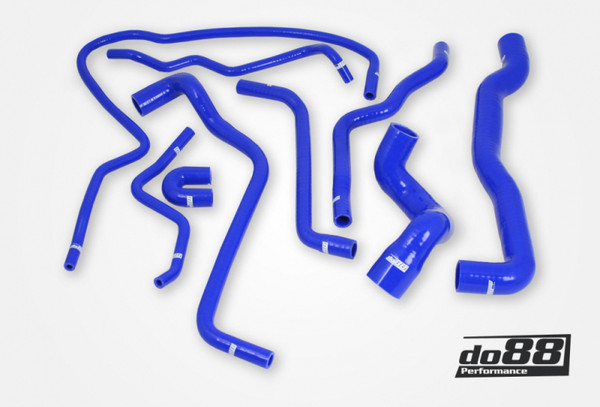 do88 SAAB 9-3 Turbo T7 99-03 Coolant Hoses Blue - DO88-KIT101B Photo - Primary