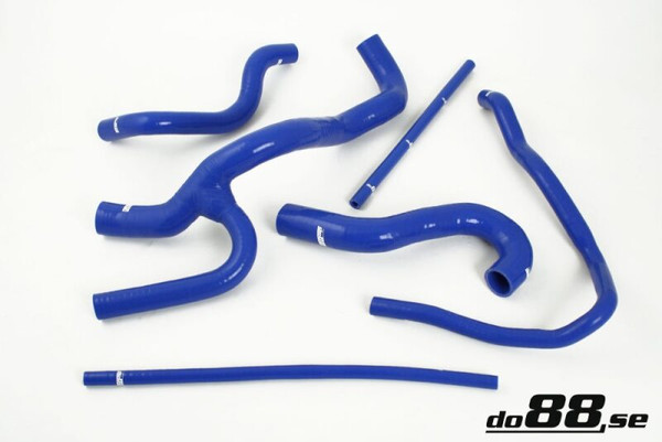 do88 81-90 Audi Quattro/Ur-Quattro 2.2T 10V Radiator Hoses - Blue - DO88-KIT105B Photo - Primary