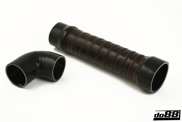 do88 81-90 Audi Quattro/Ur-Quattro 2.2T 10V Inlet Hose - Black - DO88-KIT107S Photo - Primary