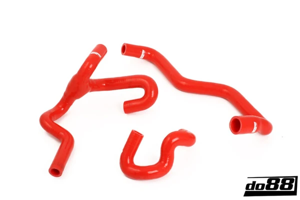 do88 SAAB 9-5 98-10 Heater Hoses for Cars w/Water Valve Red - DO88-KIT121R Photo - Primary