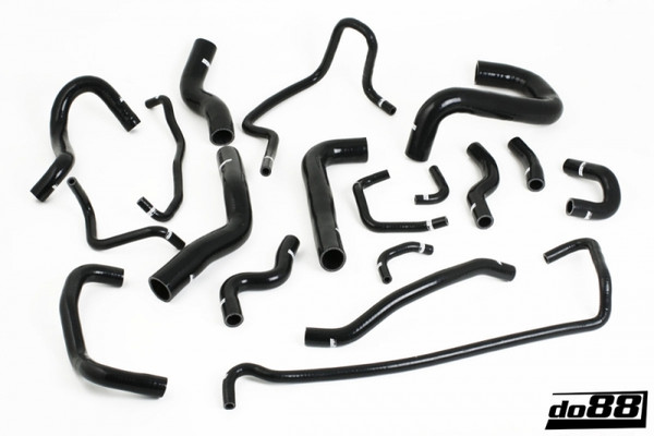 do88 06-15 Mazda MX-5 Miata 1.8L/2.0L (NC) Radiator Hoses - Black - DO88-KIT140S Photo - Primary