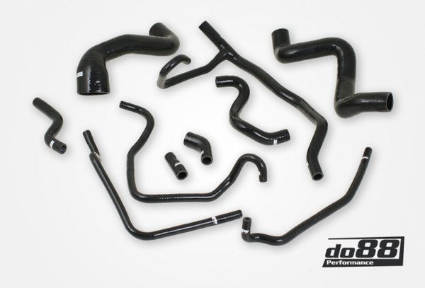 do88 Porsche 968 Coolant Hoses Black - DO88-KIT178S Photo - Primary