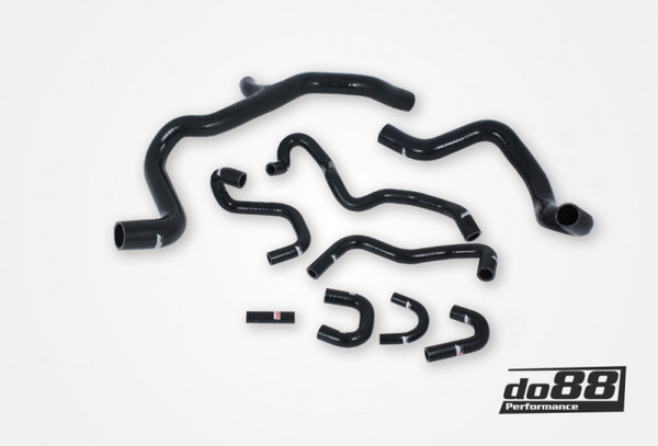 do88 Volvo V70/S80 2.5T 2.5FT AFV 08-15 Coolant Hoses Black - DO88-KIT199S Photo - Primary