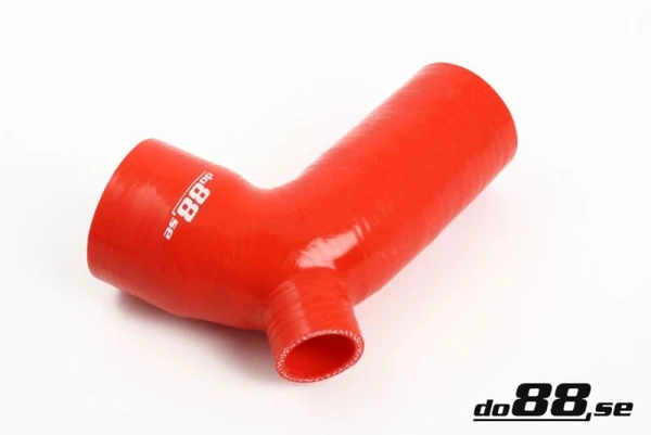 do88 Volvo 850/S70/V70 Intercooler Outlet Hose w/25mm BOV Connection Red - DO88-KIT40R Photo - Primary