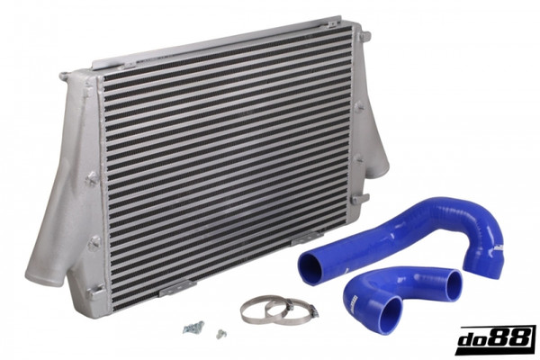 do88 SAAB 9-3 2.0t 2003- Intercooler Blue Hoses Manual - ICM-110-I4-M-B Photo - Primary
