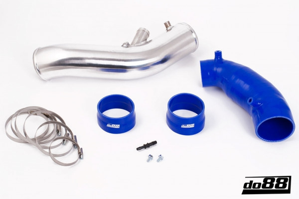 do88 SAAB 9-3 2.8T V6 06-11 Inlet Pipe w/Blue Hoses - IR-100B Photo - Primary