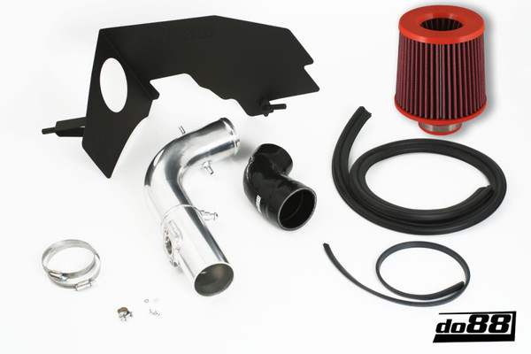 do88 SAAB 9-3 2.0T 2005- Turbo Intake System w/Filter Black Hose - IR-110S-FILTER Photo - Primary