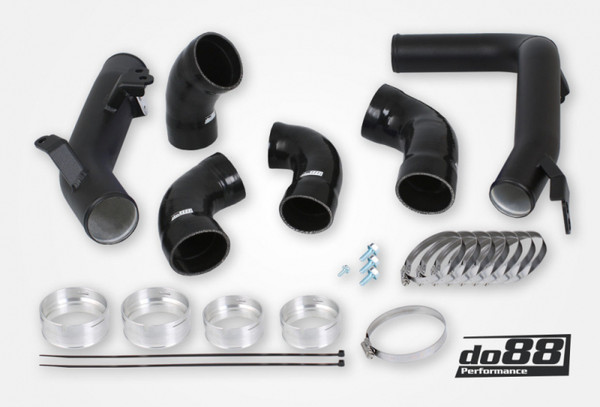 do88 Volvo S60 V60 XC60 V90 S90 XC90 SPA Pressure Pipes Diesel OEM Intercooler Black Hoses - TR-260-D-OEM-S Photo - Primary