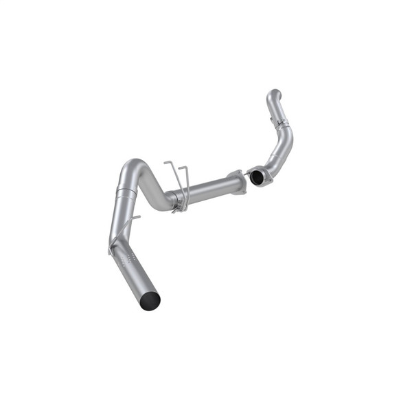 MBRP 11-14 F250/F350/F450 6.4L PS CC/SC AL Steel 4in Filter-Back Single Side - No Muffler w/ DP - S6284PLM Photo - Primary