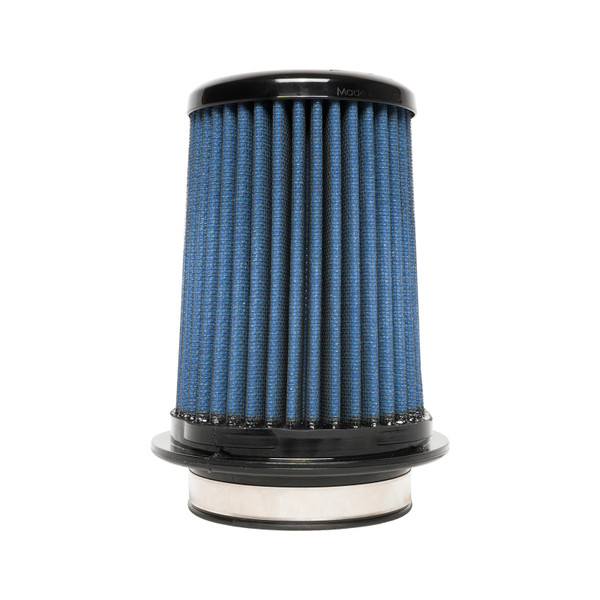 Injen SuperNano Web Dry Air Filter w/ Twist Lock Base- 3.5in Flange ID / 5.5in Base / 6.3in Height - X-1135-BB Photo - Primary