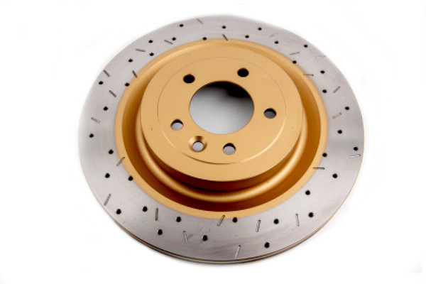 DBA 05-10 Ford Mustang Base Model Front 4000 Series Drilled & Slotted Rotor - DBA42115XS User 1