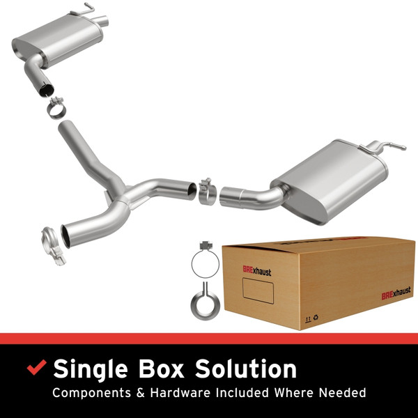BRExhaust Rear Muffler Kit Replacement Mercedes-Benz - 108-0279 Photo - Primary