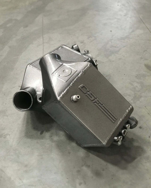 CSF 12-16 BMW M5 (F10) / 12-18 BMW M6 (F06/F12/F13) Twin Charge-Air-Cooler Set - Smoke Silver - 8109SS Photo - Primary