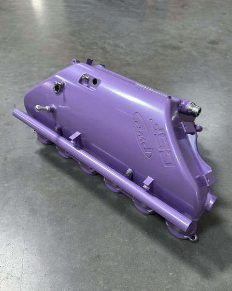 CSF BMW M2/M3/M4 S58 (G8X) Charge-Air Cooler Manifold - Paerl Violet - 8233PV Photo - Primary