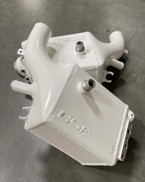 CSF 2025+ BMW G90 M5 / G99 M5 Touring Charge Air Cooler - Alpine White - 8351AW Photo - Primary